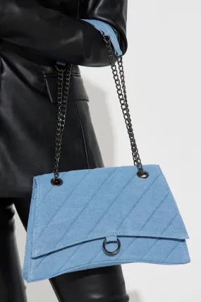 About The Drama Handbag - Denim