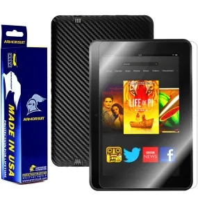 Amazon Kindle Fire HD 8.9 Inch Screen Protector   Black Carbon Fiber Skin