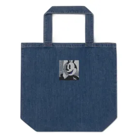 Blackbunny denim tote bag