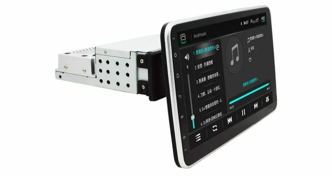 Blackspider BSM101SD 10.1" Single Din Tablet Android 360 Degree Rotation