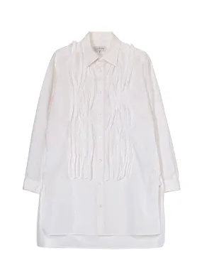 BROAD CHAIN STITCH BLOUSE WITH CLOTH