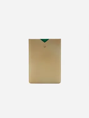 Cactus Leather Tablet & E-Reader Sleeve | Stone