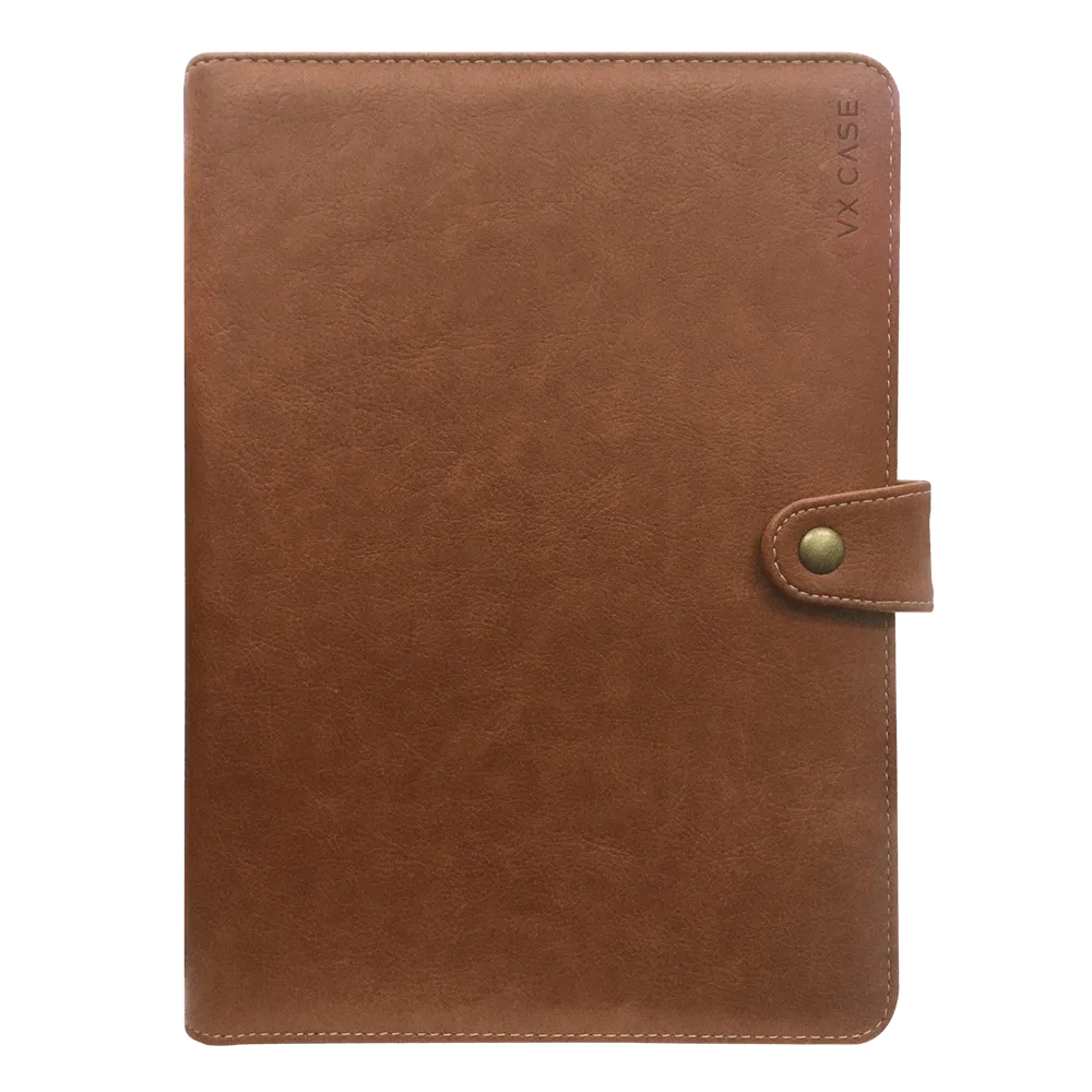 Capa para Tablet de 6 a 10.2 polegadas VX Case Leather Planner