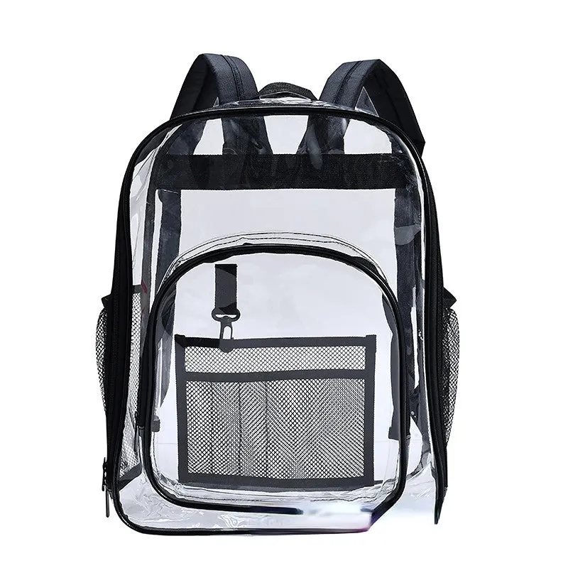 Clear Backpack Transparent Backpack Large Capacity Waterproof