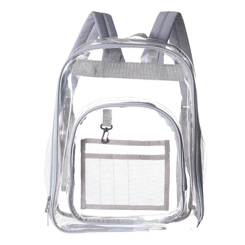 Clear Backpack Transparent Backpack Large Capacity Waterproof