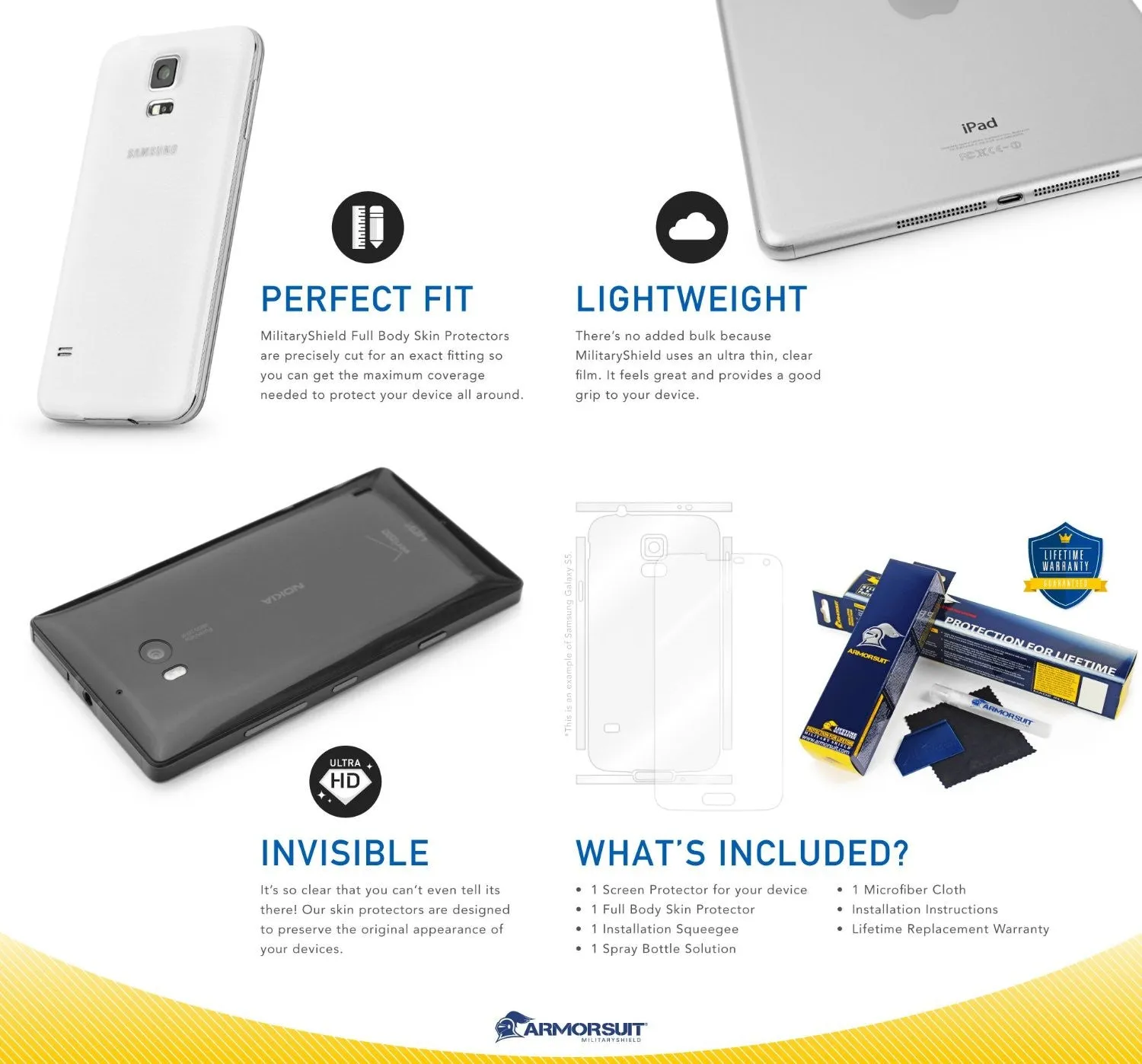 Dell Venue 8 7840 Full Body Skin
