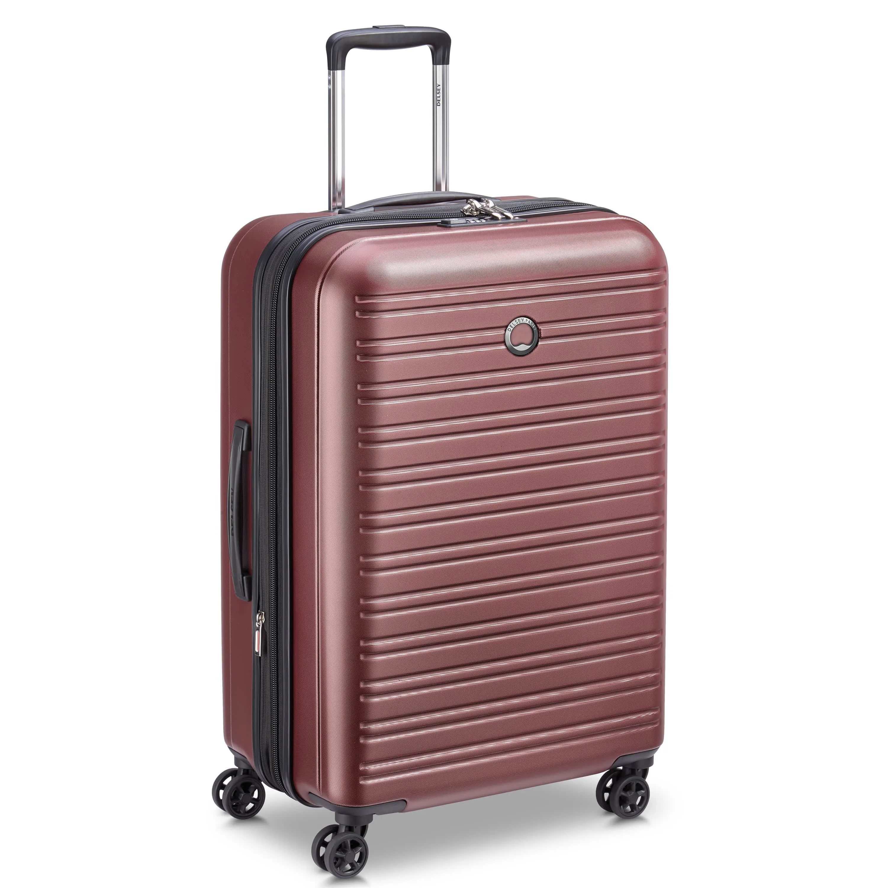 Delsey Segur 2.0 70cm Hardcase 4 Double Wheel Expandable Check-In Luggage Trolley Lilac - 00205882218