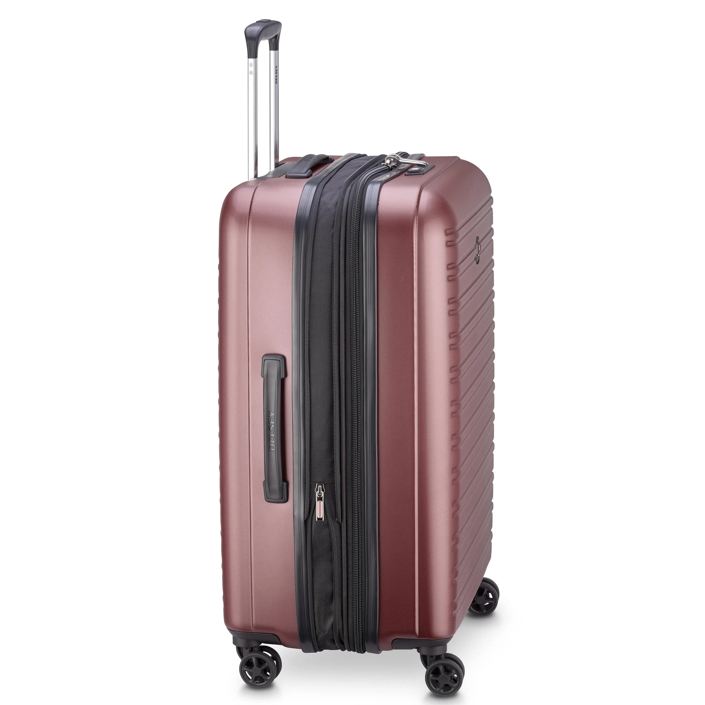 Delsey Segur 2.0 70cm Hardcase 4 Double Wheel Expandable Check-In Luggage Trolley Lilac - 00205882218