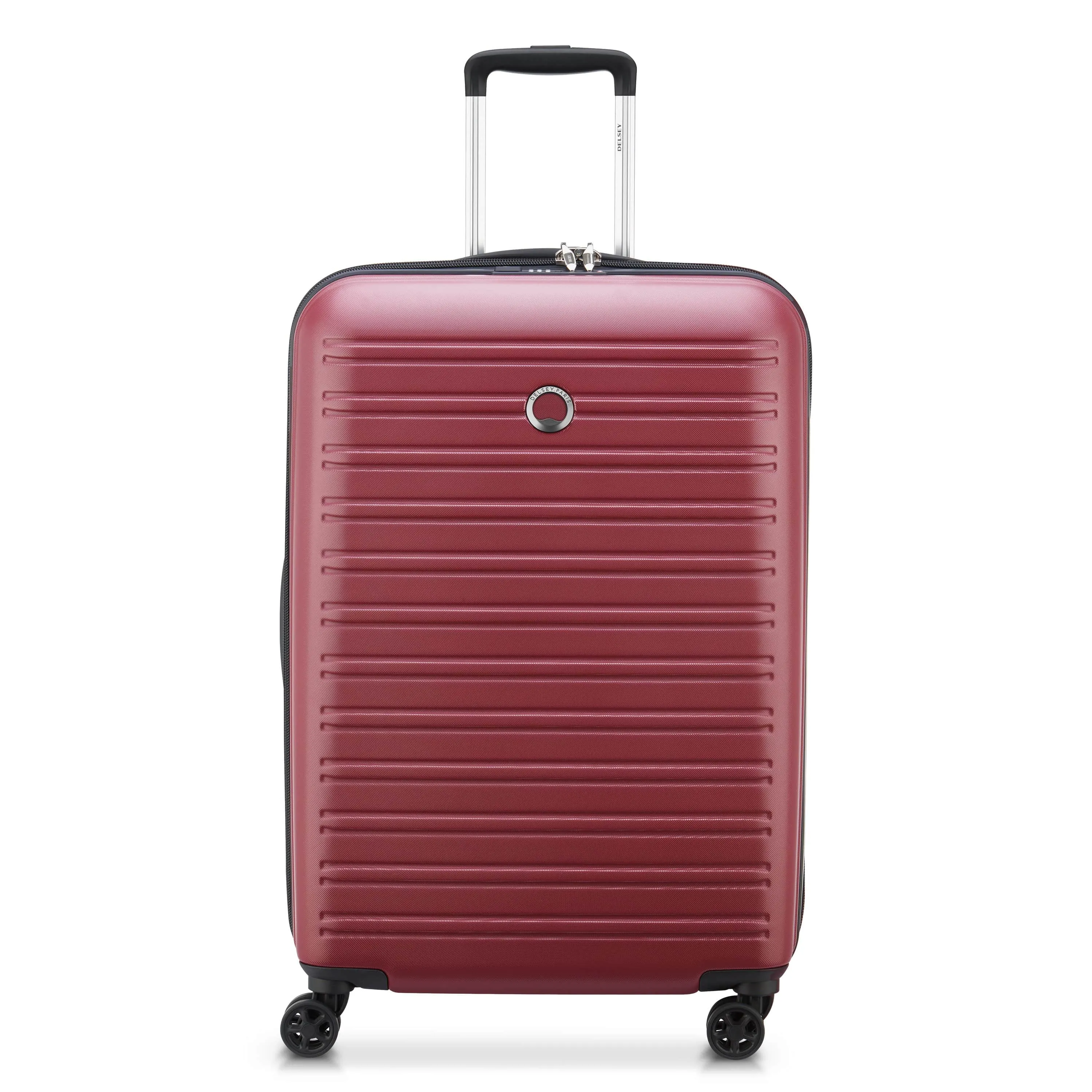 Delsey Segur 2.0 70cm Hardcase 4 Double Wheel Expandable Check-In Luggage Trolley Red - 00205882204