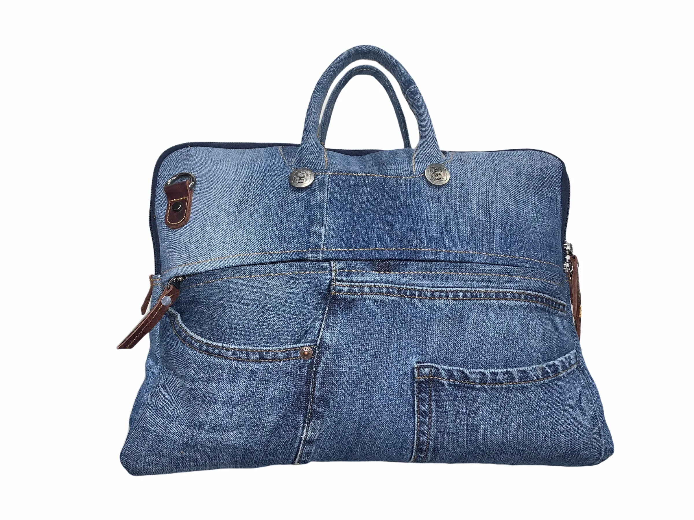 Denim bag BAGS-08 LAPTOP #D34-1958