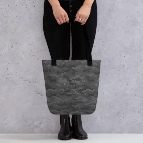 Digital Night Camo Tote bag