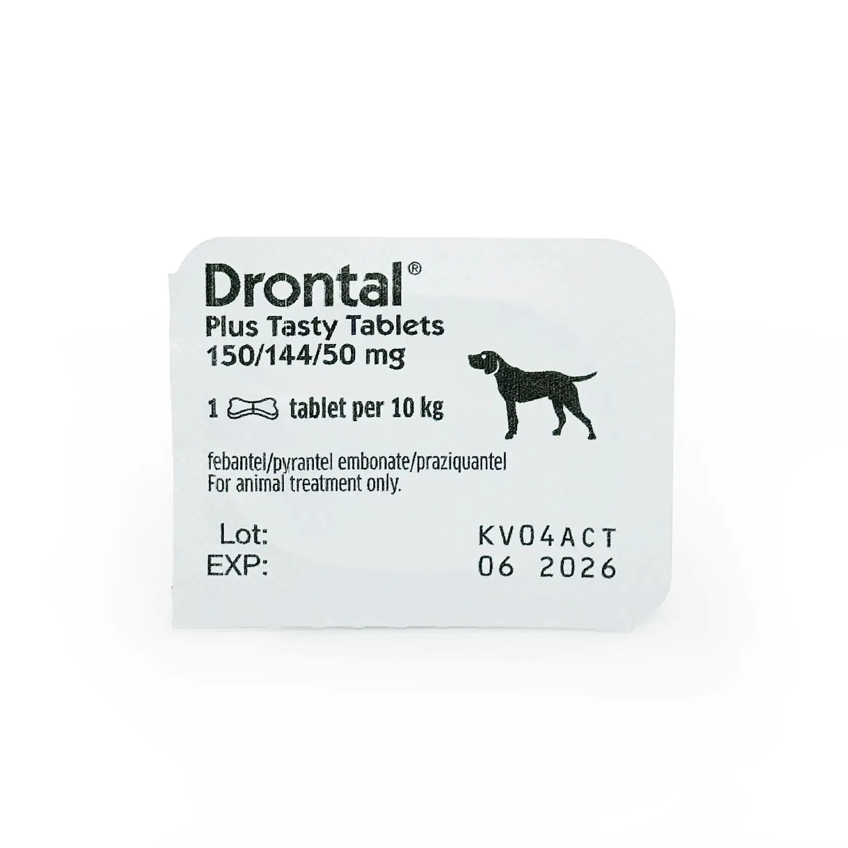 Drontal Plus Tasty Tablets for Dogs (Per Tablet)