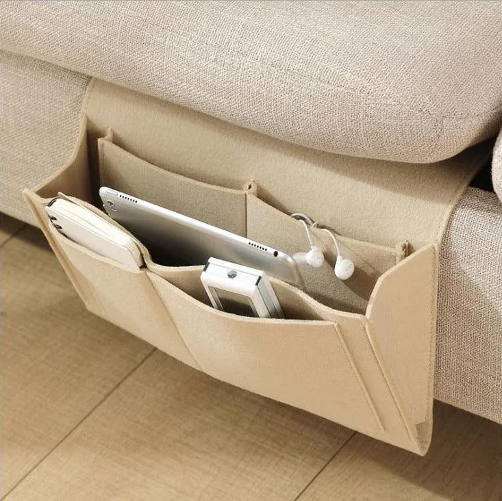 Felt Storage Bag Dormitory Bedside