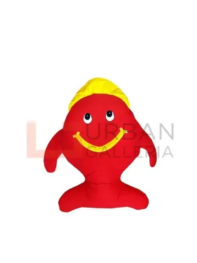 Fish shaped bean bag