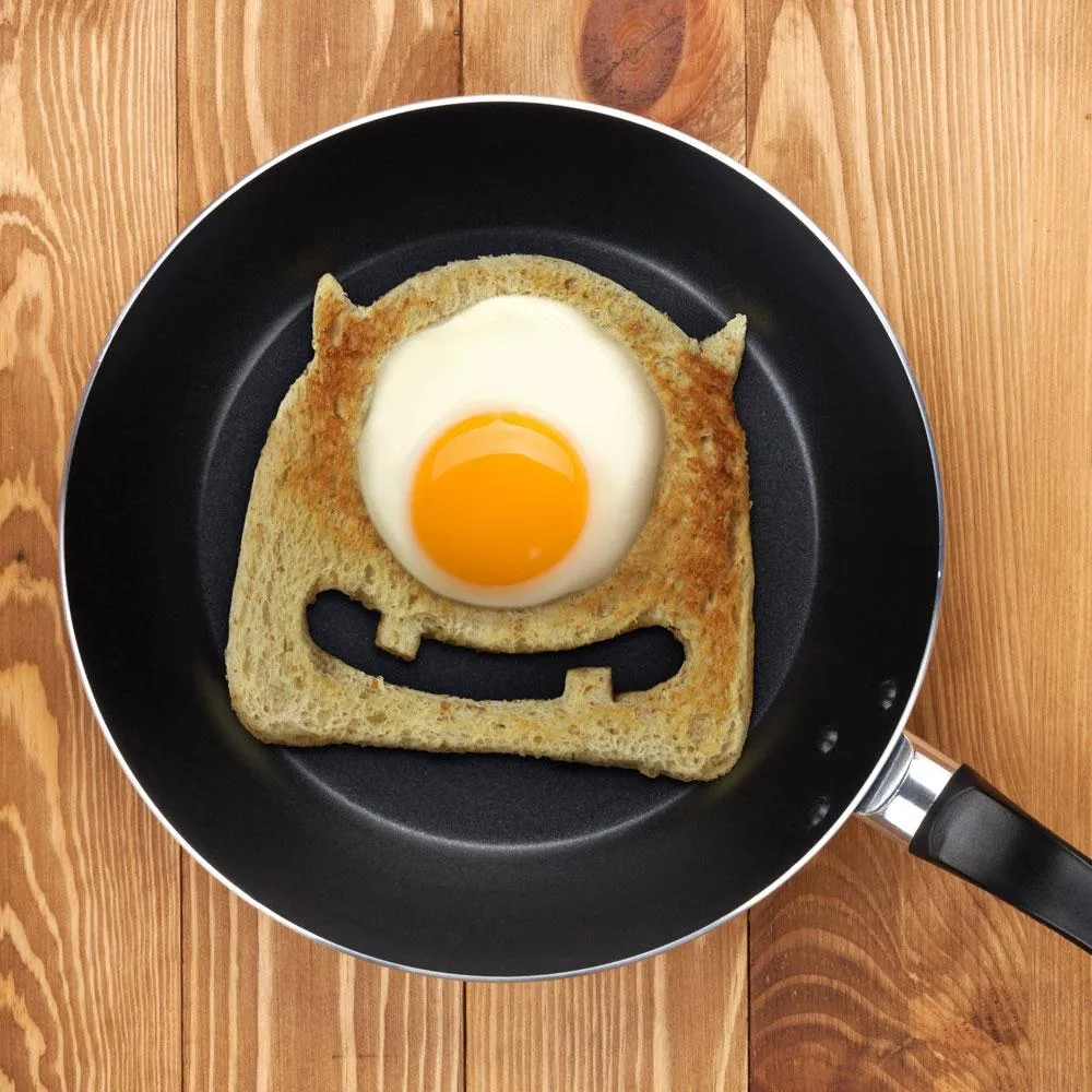 Fried Egg Monster Bread Cutter