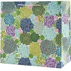 Gift Bag Large - Succulent