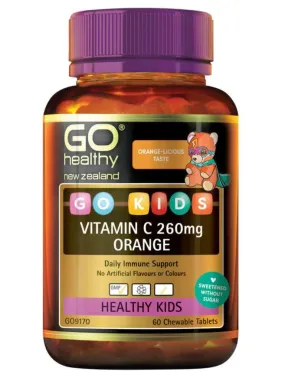 Go Kids Vitamin C 260mg 60 Caps