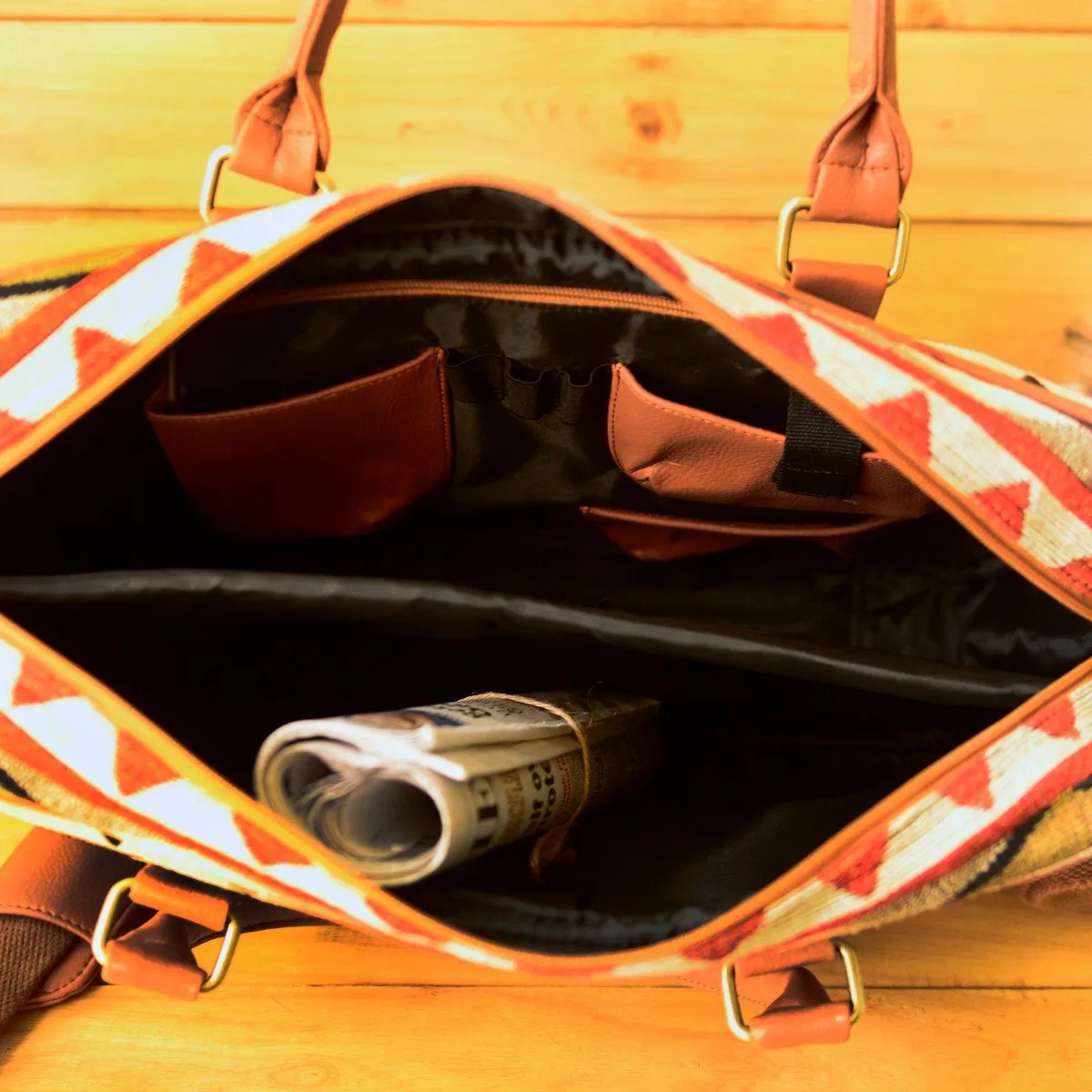 Handloom Craft Mexican Field Workbag