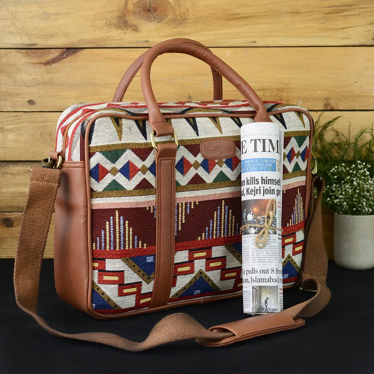 Handloom Craft Mexican Field Workbag