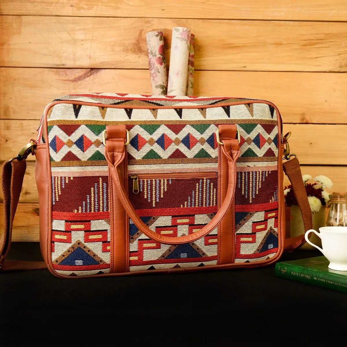 Handloom Craft Mexican Field Workbag