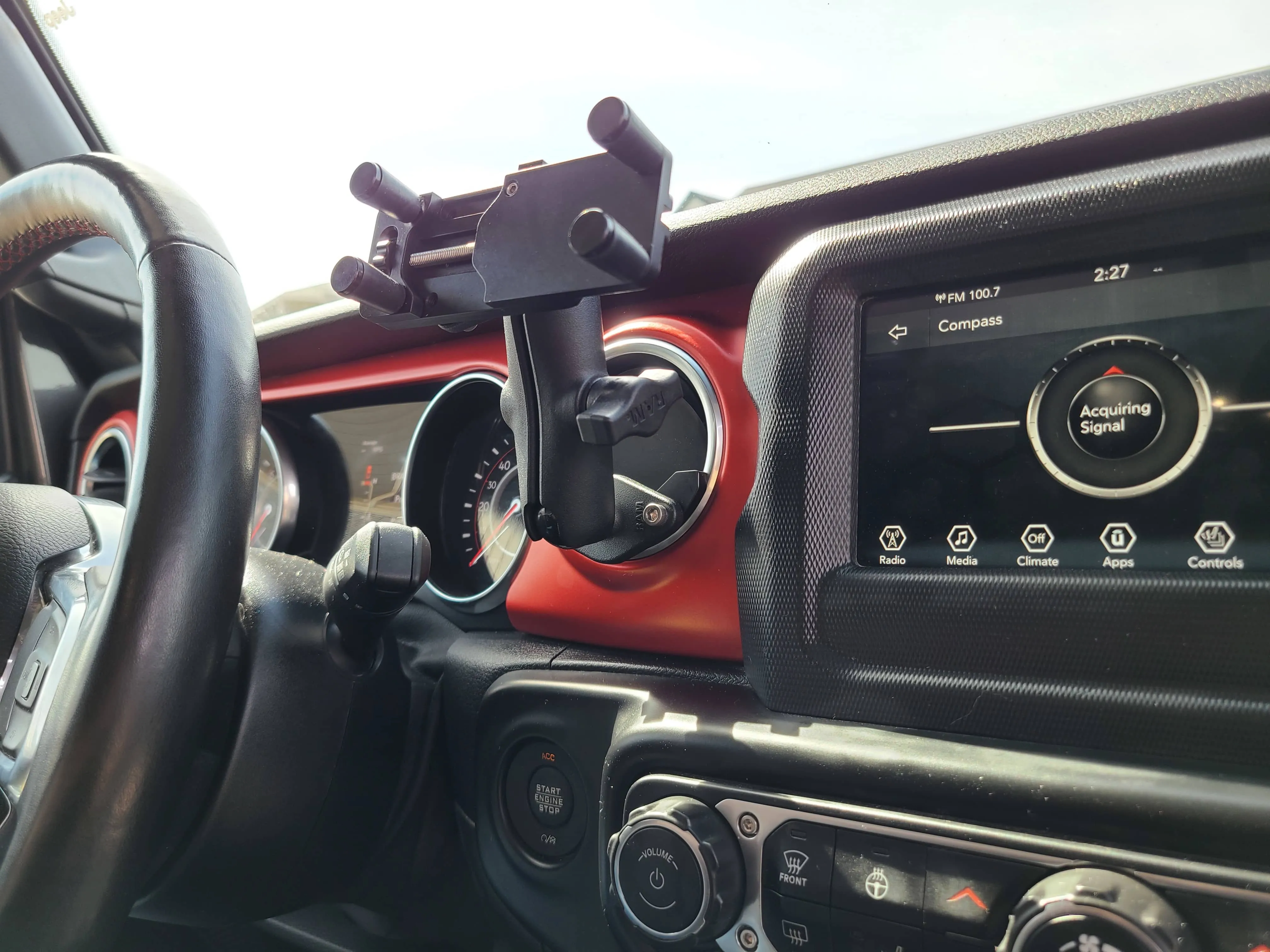 Hondo Garage Un-Holey Wrangler Gladiator / JL Dash Mount