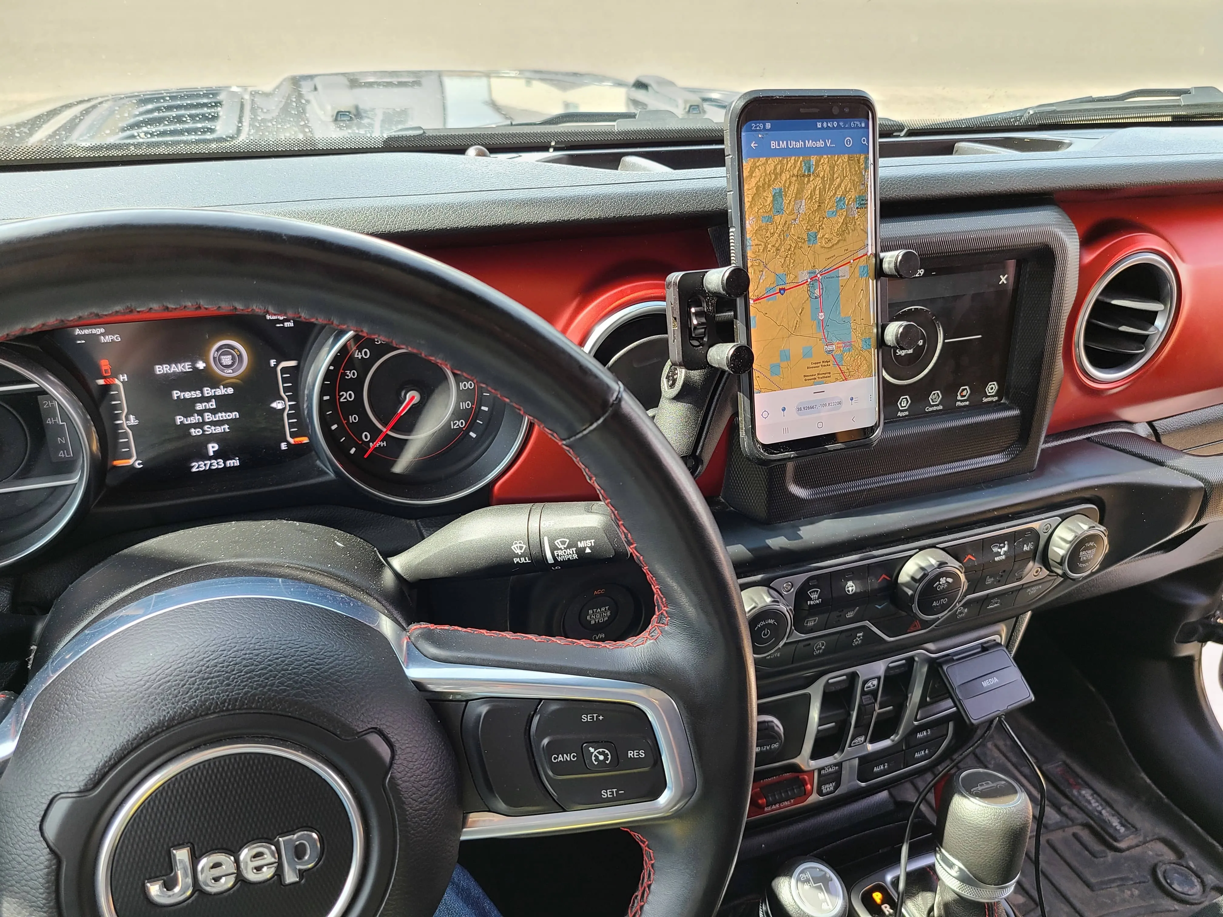 Hondo Garage Un-Holey Wrangler Gladiator / JL Dash Mount