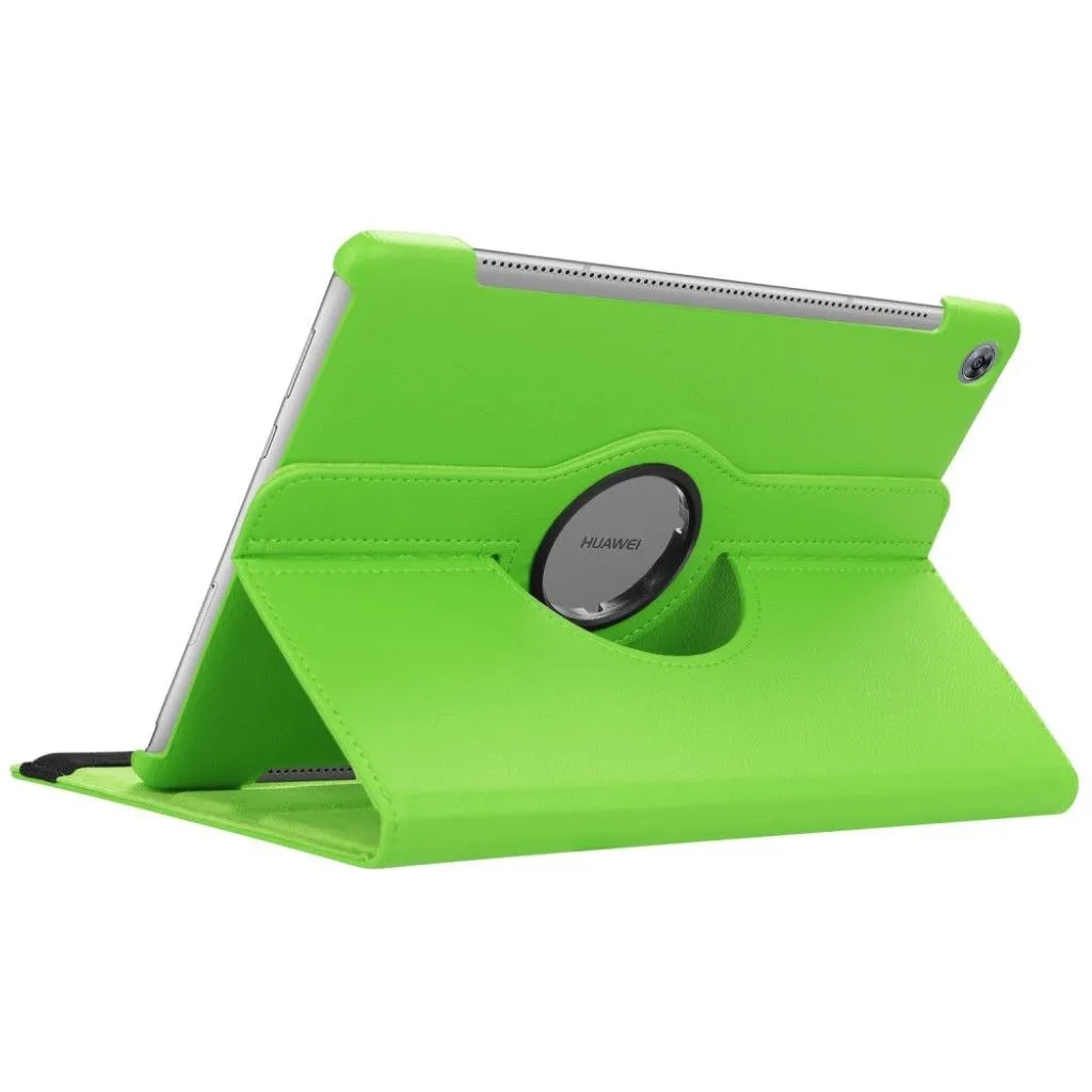 Huawei MediaPad M5 10 litchi grain PU leather flip case - Green