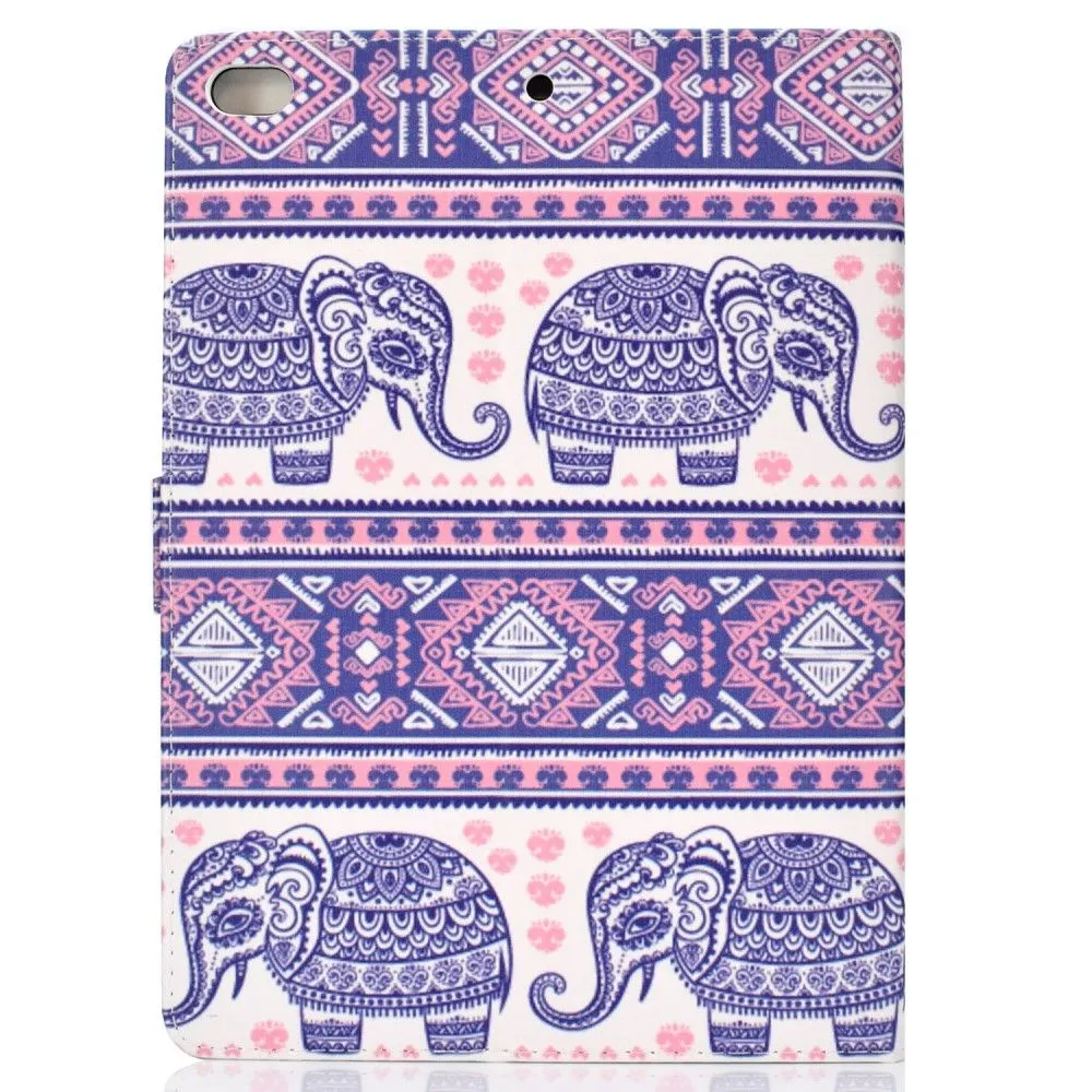 iPad 10.2 (2021) / Air (2019) cool pattern leather flip case - Ethnic Pattern