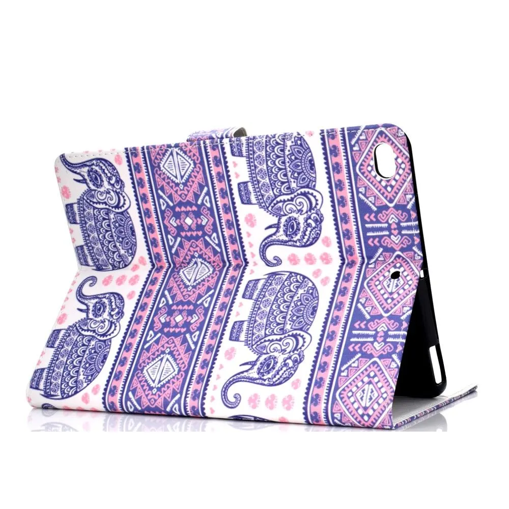 iPad 10.2 (2021) / Air (2019) cool pattern leather flip case - Ethnic Pattern