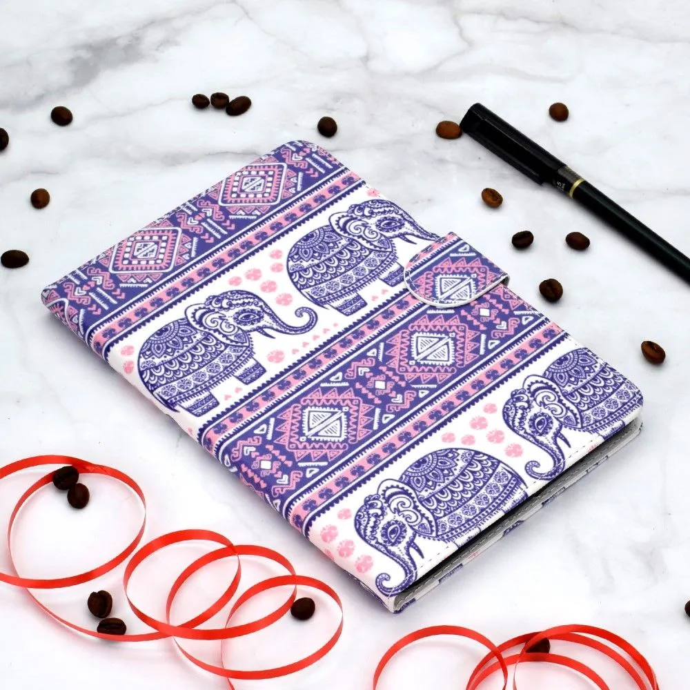iPad 10.2 (2021) / Air (2019) cool pattern leather flip case - Ethnic Pattern