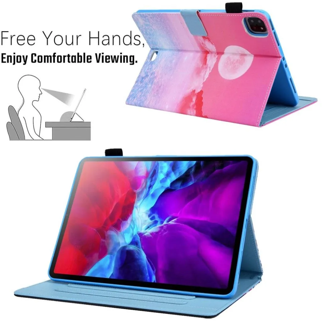 iPad Air (2020) / Pro 11 inch (2020) pattern leather case - Afterglow