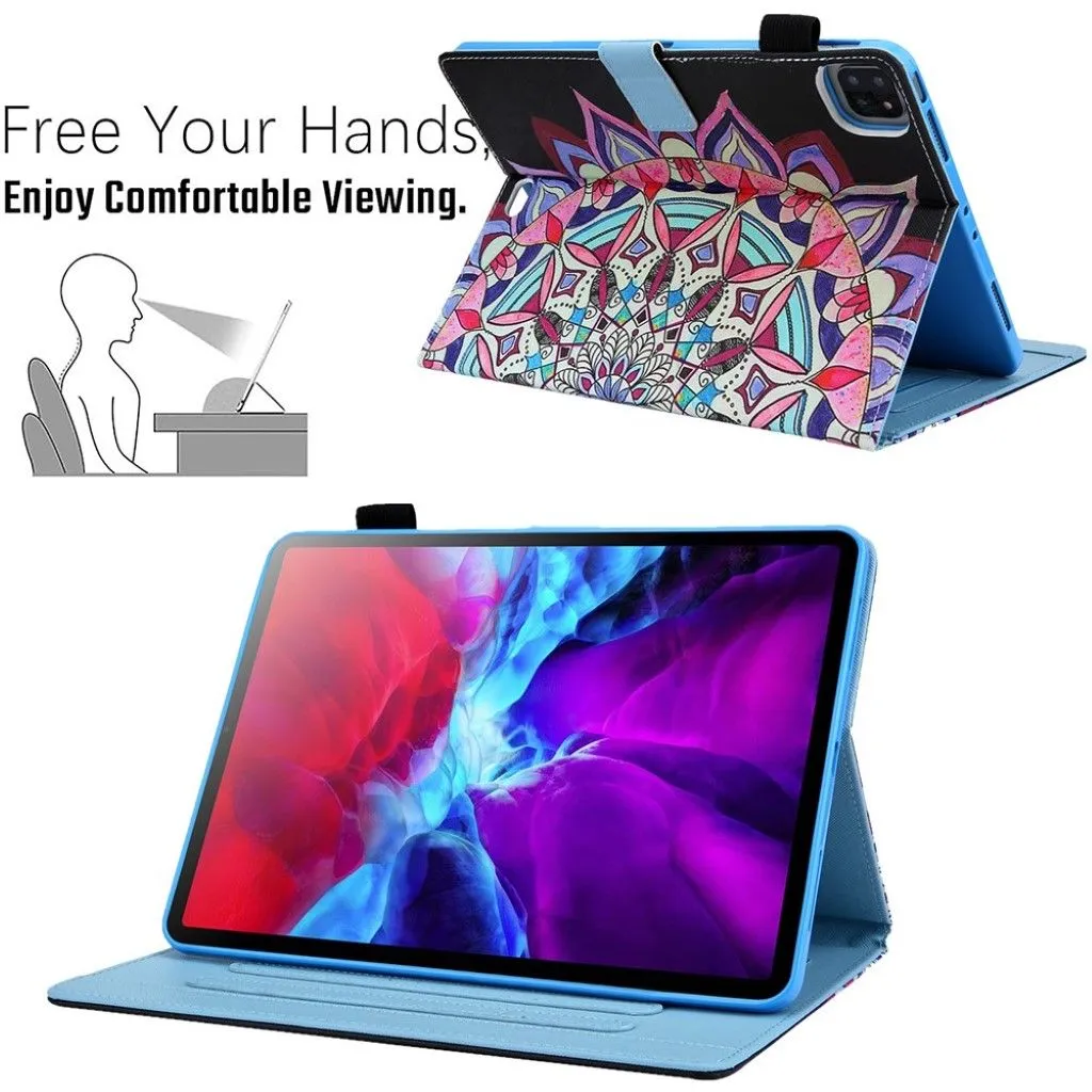 iPad Air (2020) / Pro 11 inch (2020) pattern leather case - Mandala