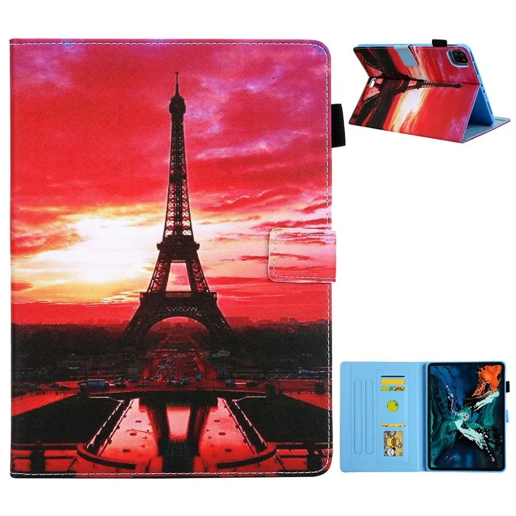 iPad Air (2020) / Pro 11 inch (2020) pattern leather case - Tower