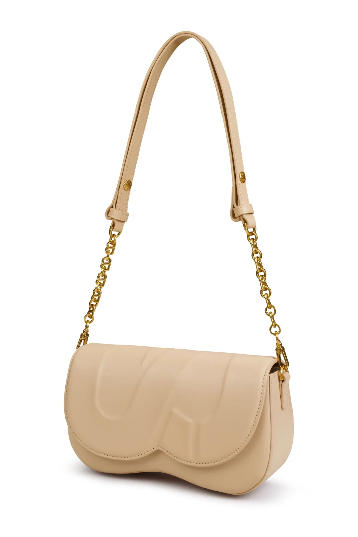 Jenny Leather Bag - Peach