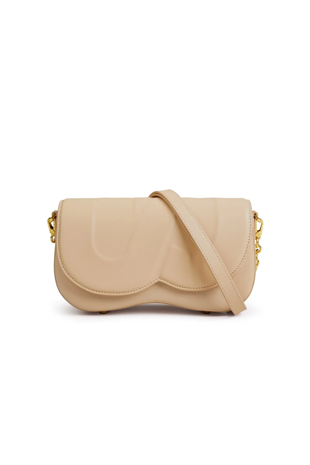 Jenny Leather Bag - Peach