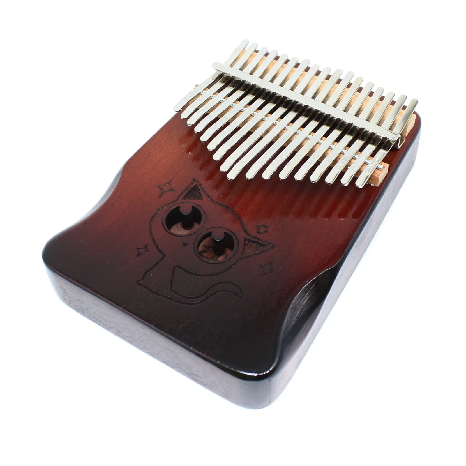 Kalimba 17 key Thumb Piano High Quality Wood Mahogany Mbira Body Musical Instruments Africa Kalimba Piano with Accessories