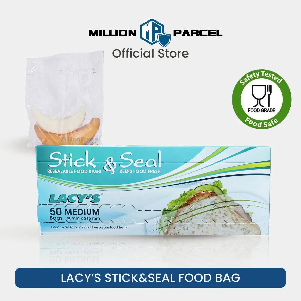 Lacy’s Stick & Seal | Zipbag Slider