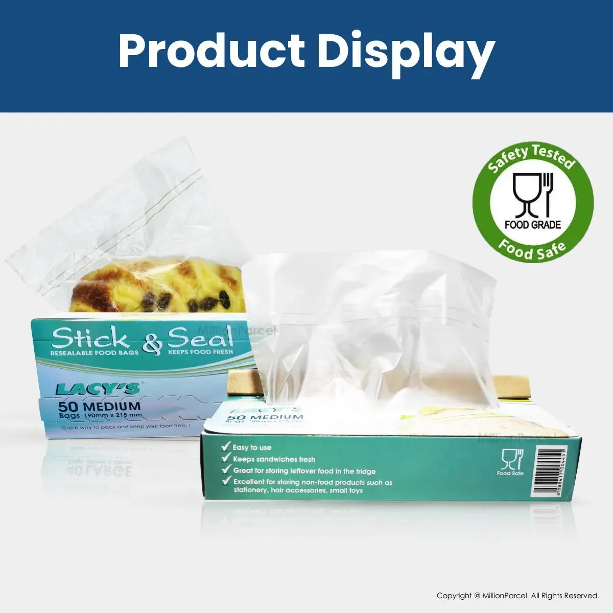 Lacy’s Stick & Seal | Zipbag Slider