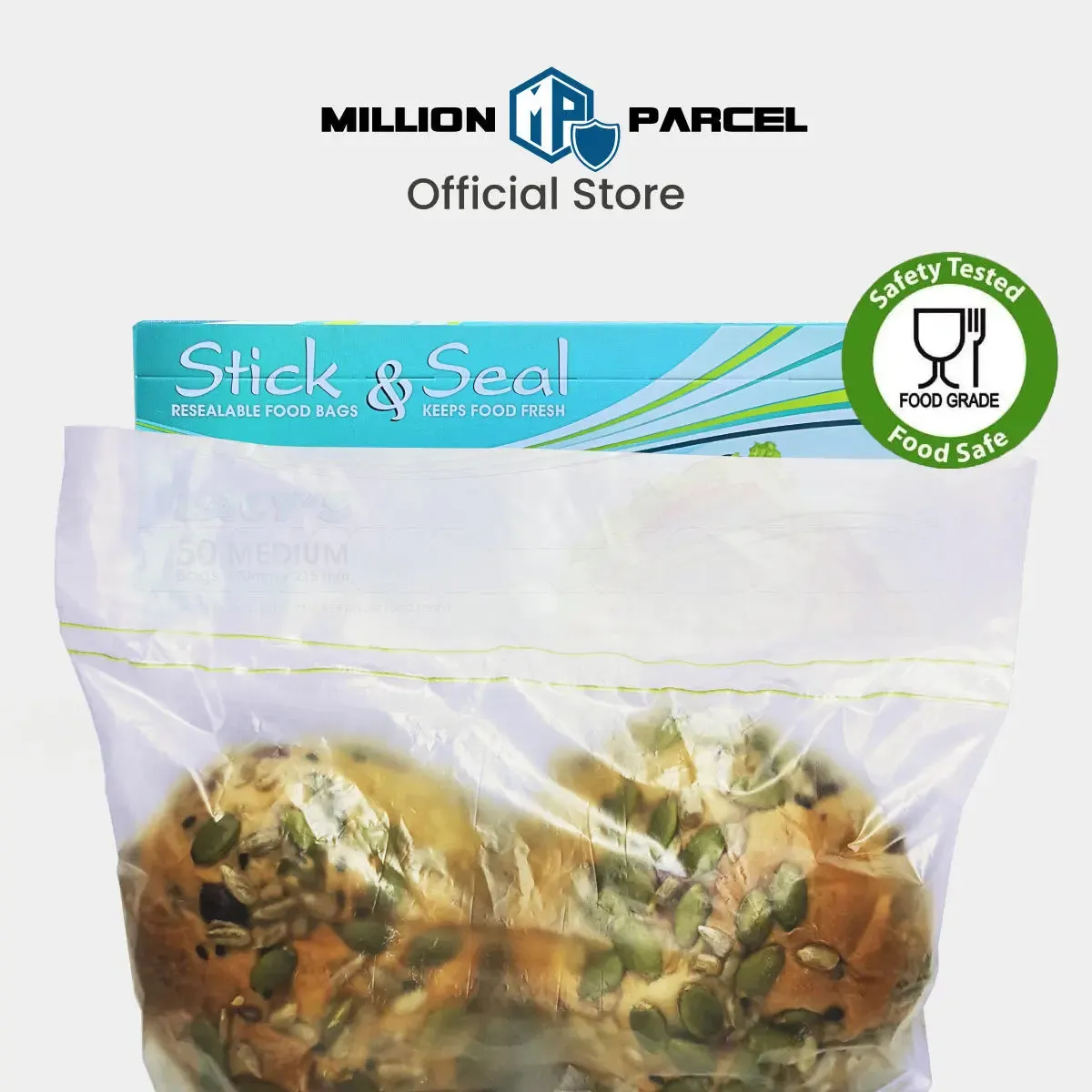 Lacy’s Stick & Seal | Zipbag Slider