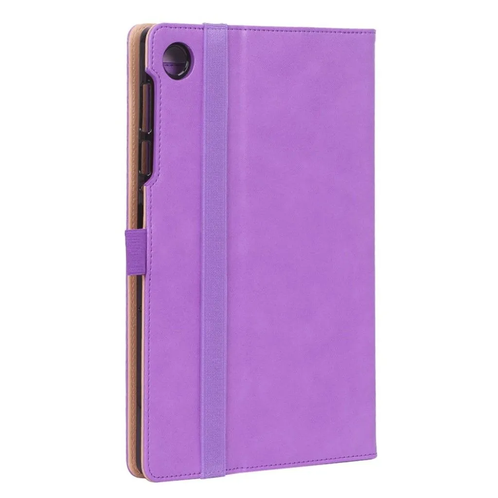 Lenovo Tab M10 HD Gen 2 business style  leather case - Purple
