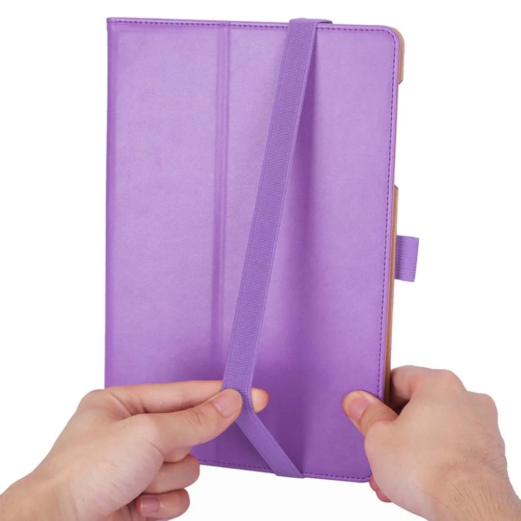 Lenovo Tab M10 HD Gen 2 business style  leather case - Purple