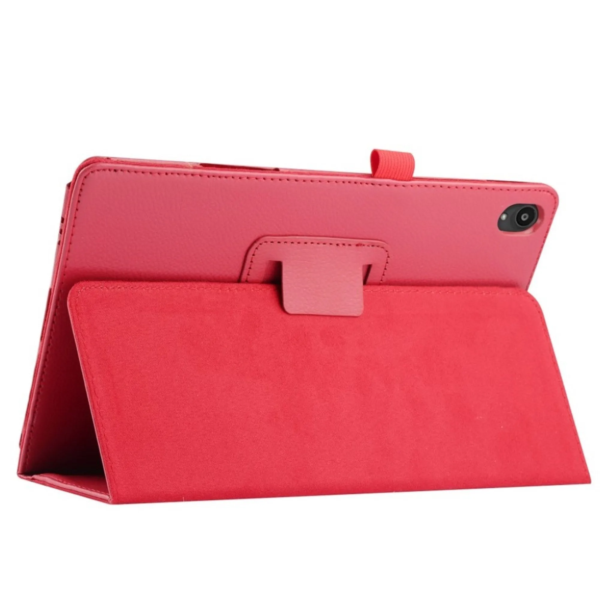 Lenovo Tab P11 litchi texture leather case - Rose