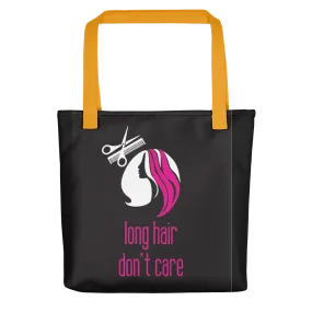 Long Hair Don't Care Tote bag