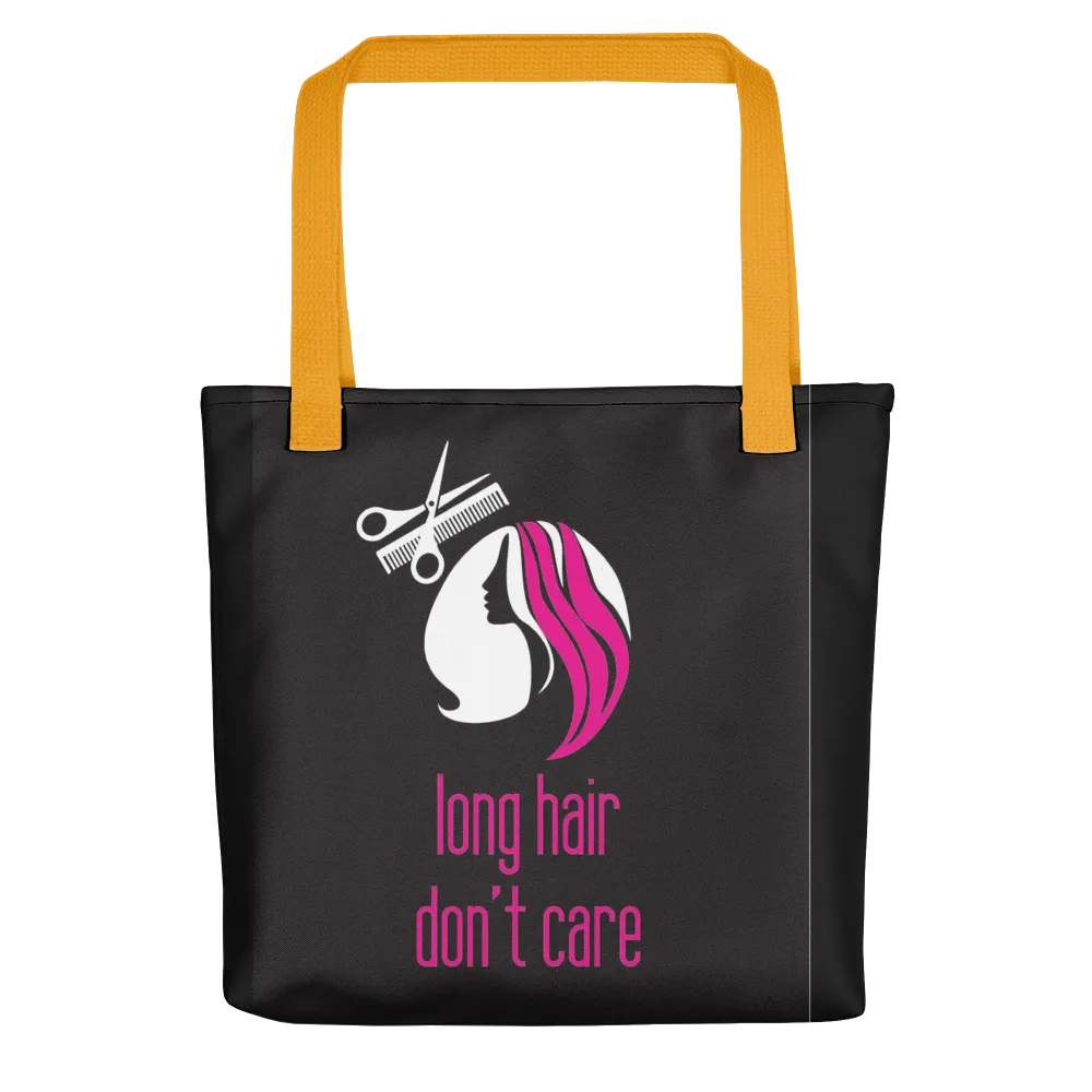 Long Hair Don't Care Tote bag