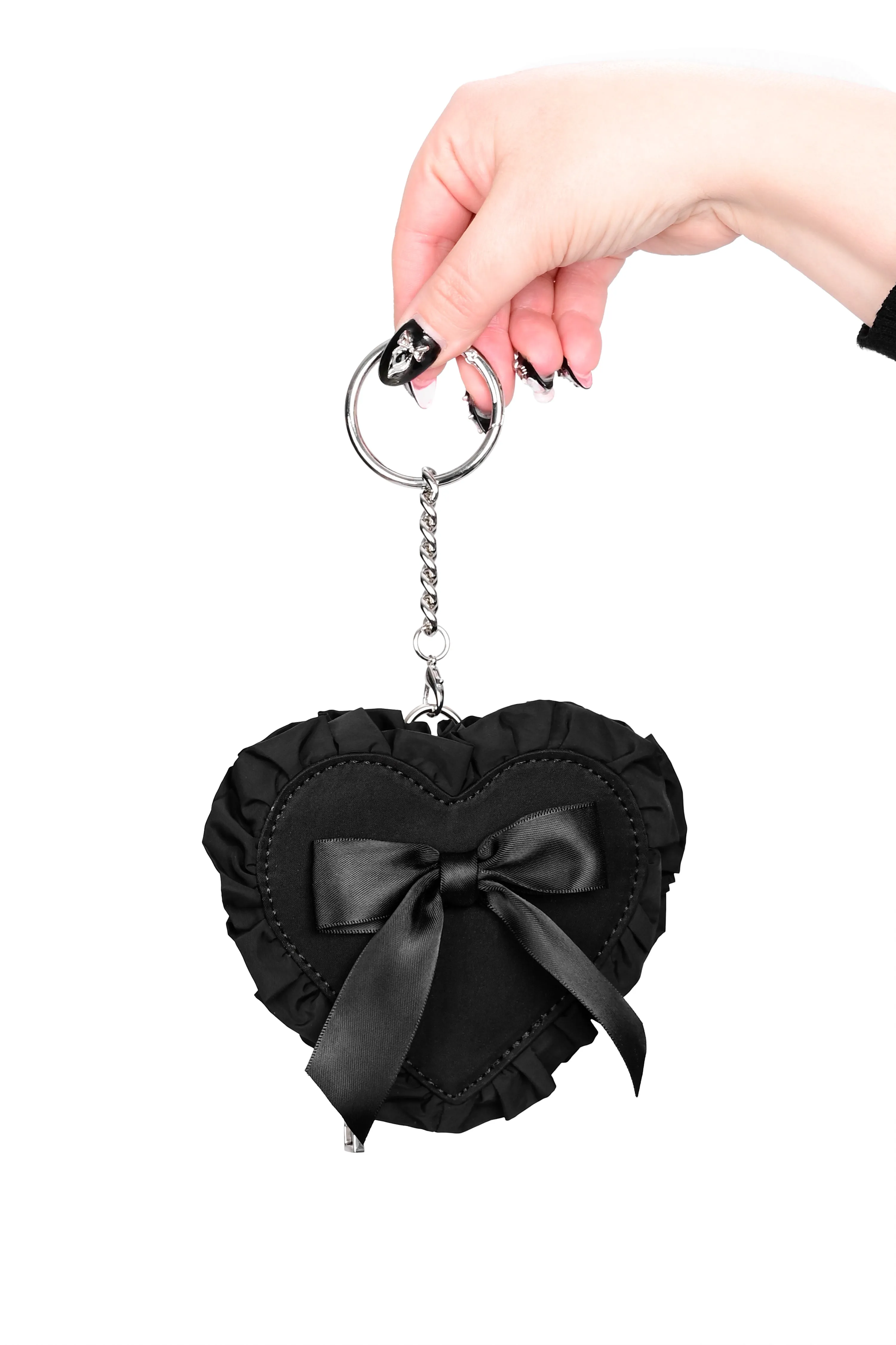 Mini Heart Coin Purse Keychain