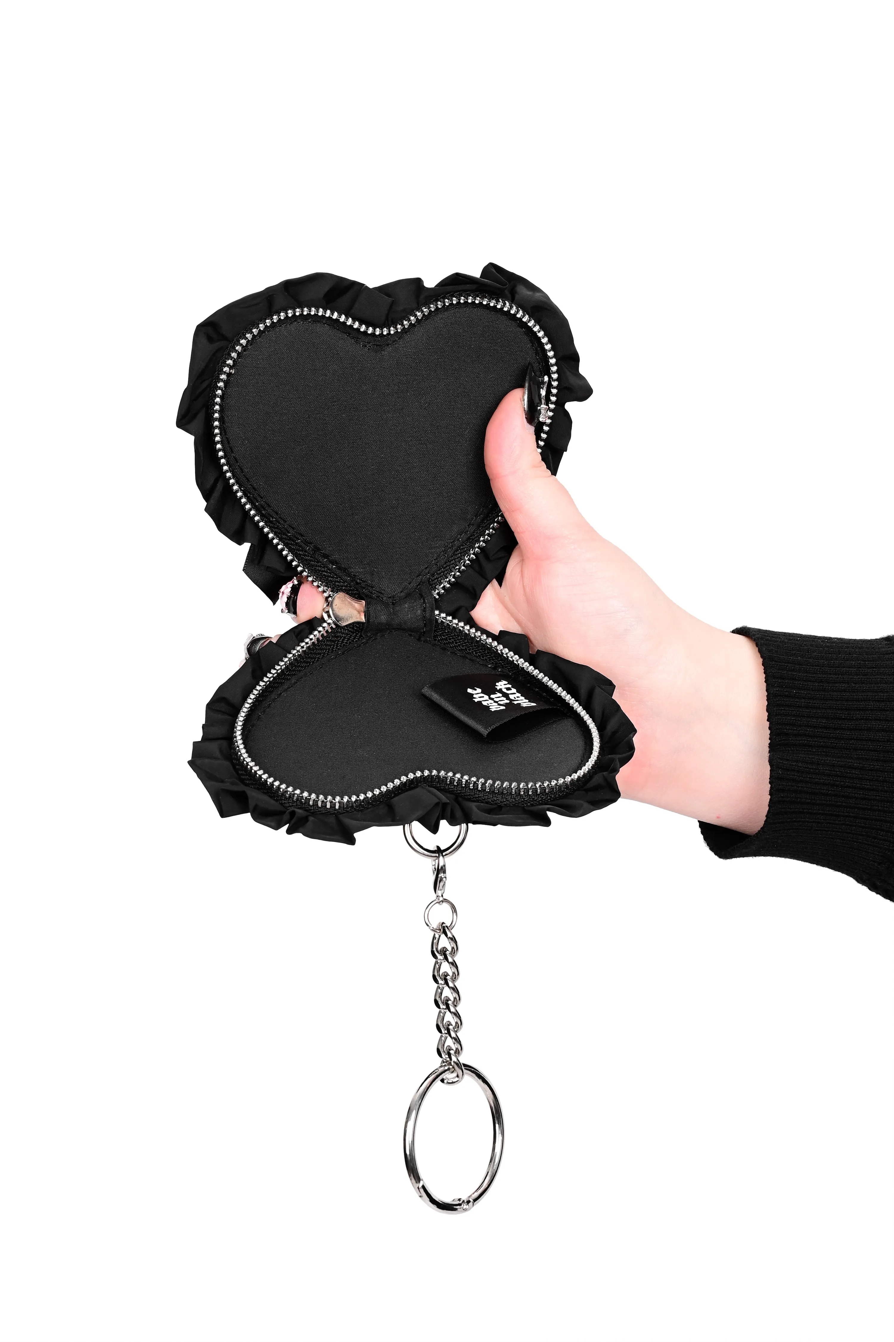 Mini Heart Coin Purse Keychain