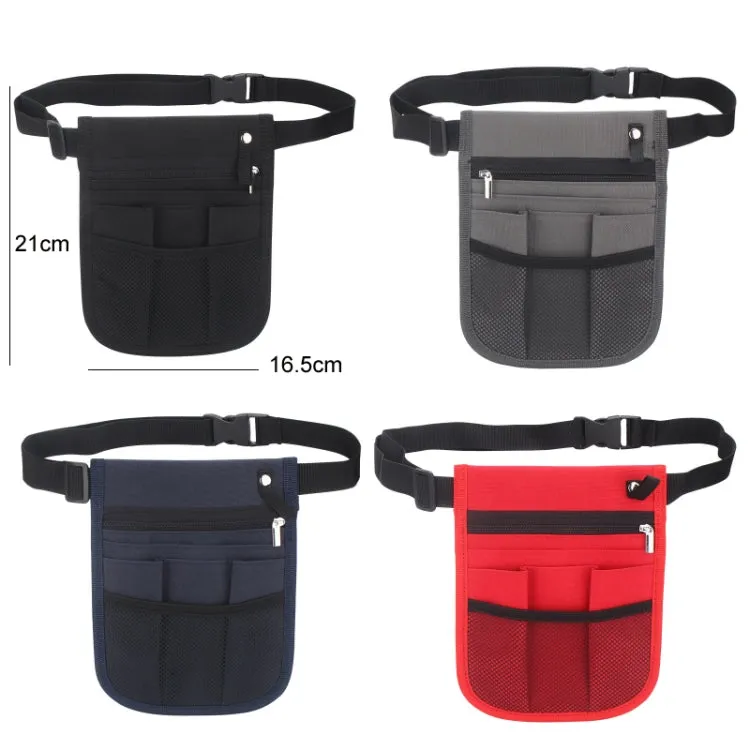 Multifunctional Nurse Tool Storage Waist Bag(Blue)