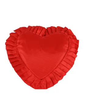 Red Heart-Shaped Belt Bag