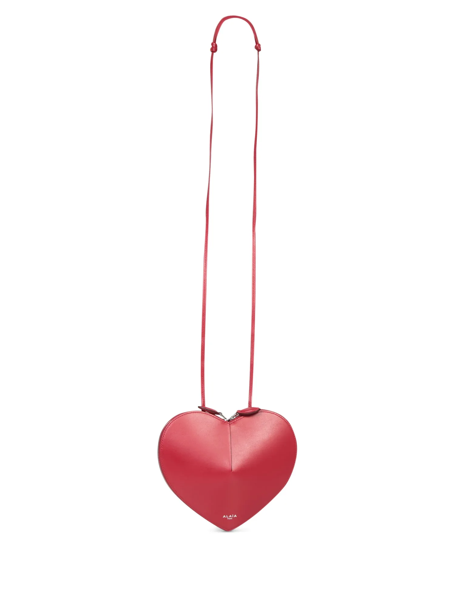 Red Leather Heart Bag