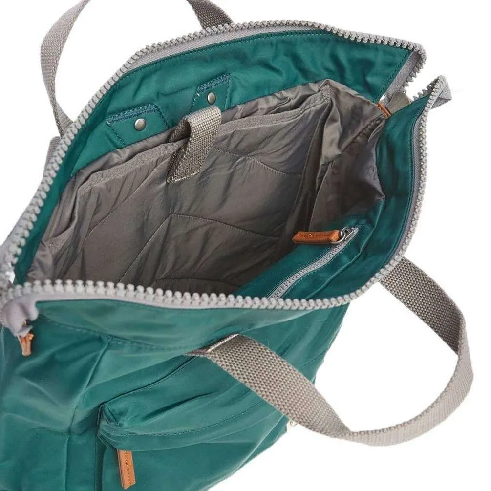 Roka Bantry B Medium Sustainable Nylon Backpack - Teal